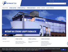 Tablet Screenshot of farmacol.com.pl