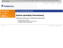 Tablet Screenshot of gz.farmacol.com.pl